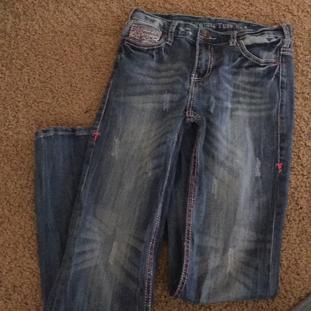 Cowgirl Tuff Bootcut Girls Jeans